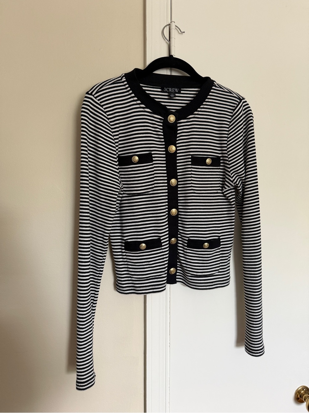 J.Crew Vintage Rib Lady Jacket Small